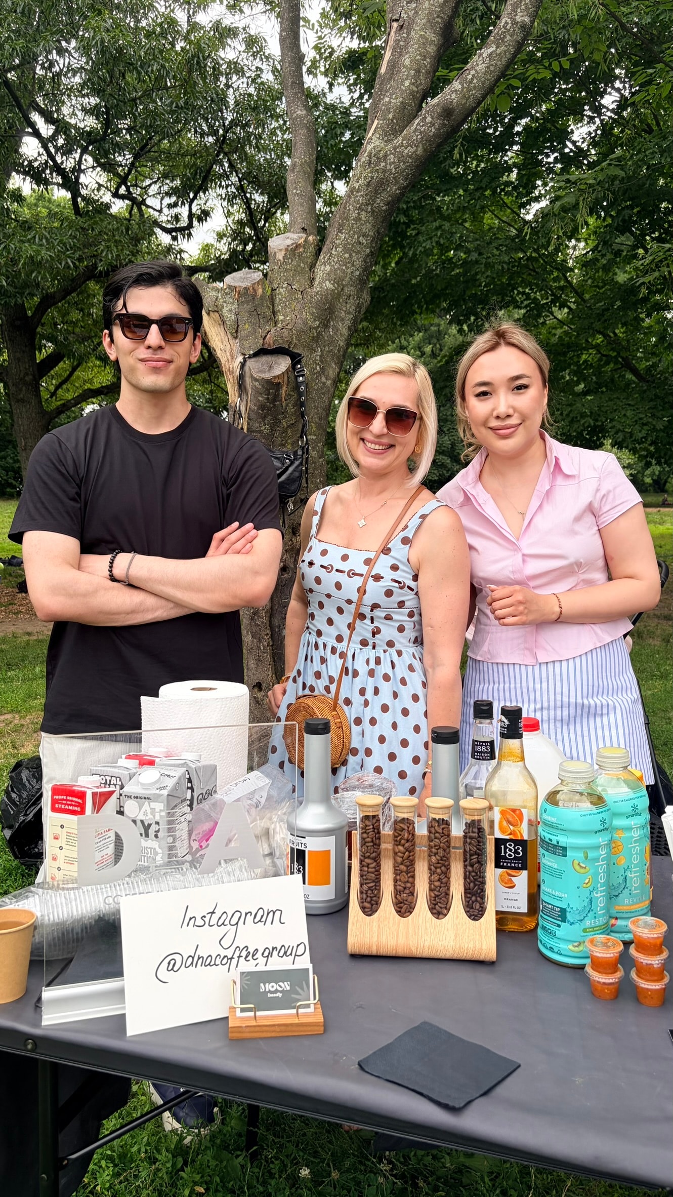 With local coffeeshop DNA — supporting women's initiatives at the picnic