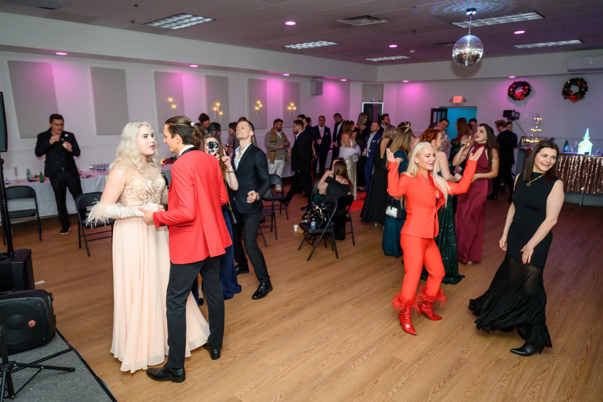 Guests have fun on the Gala